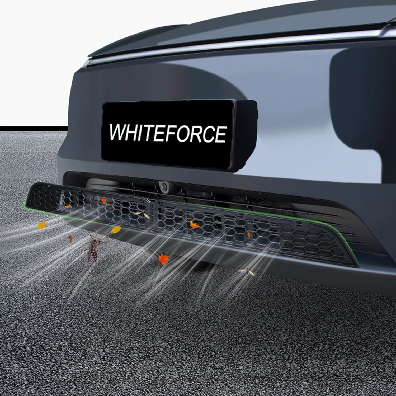 

For Tesla Model Y Juniper Insect Proof Mesh Split Type New Model Y 2025 Front Hood Air Outlet Grille Mesh Guards Protector Cover