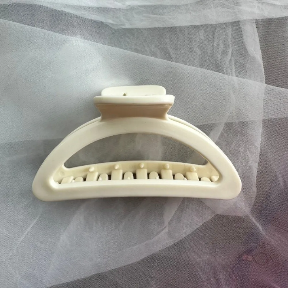 Flexible Unsnappable Hair Claw Clips Anti Collision Protection Non-Slip Shark Clip Comfortable Soft Silicone Hair Clips