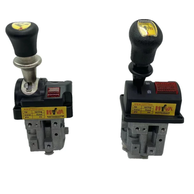 3 Holes Lift Valve Heavy Truck Accessories Hydraulic Control Valve Residue Dump Slow Lowering Manual Switch