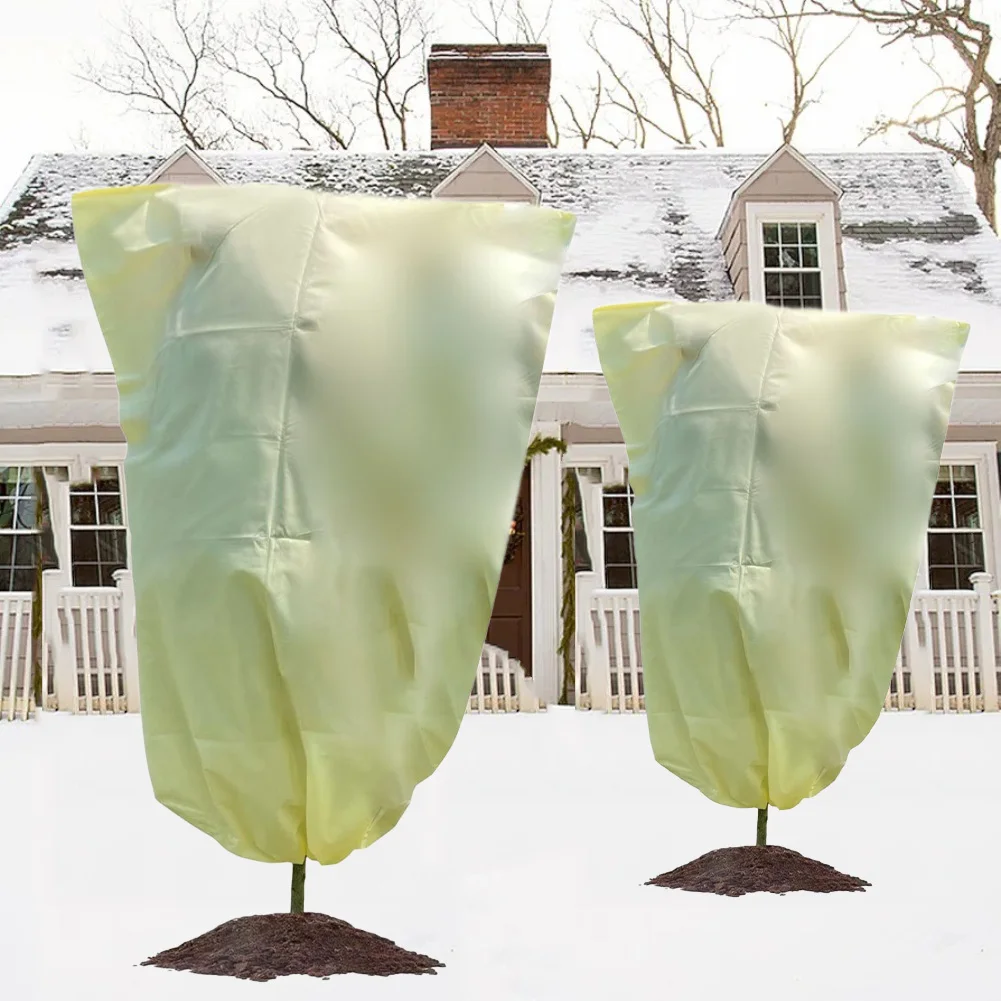 

Чехлы для защиты растений Зимние морозные одеяла для деревьев и садов Изолированные тканевые чехлы Нетканый материал