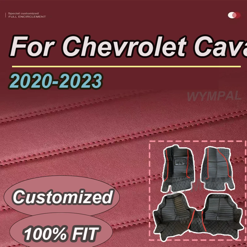

LUXURY Car Floor Mats For Chevrolet Cavalier Onix Prisma 2023 2022 2021 2020 Waterproof Carpets Custom Auto Accessories Interior