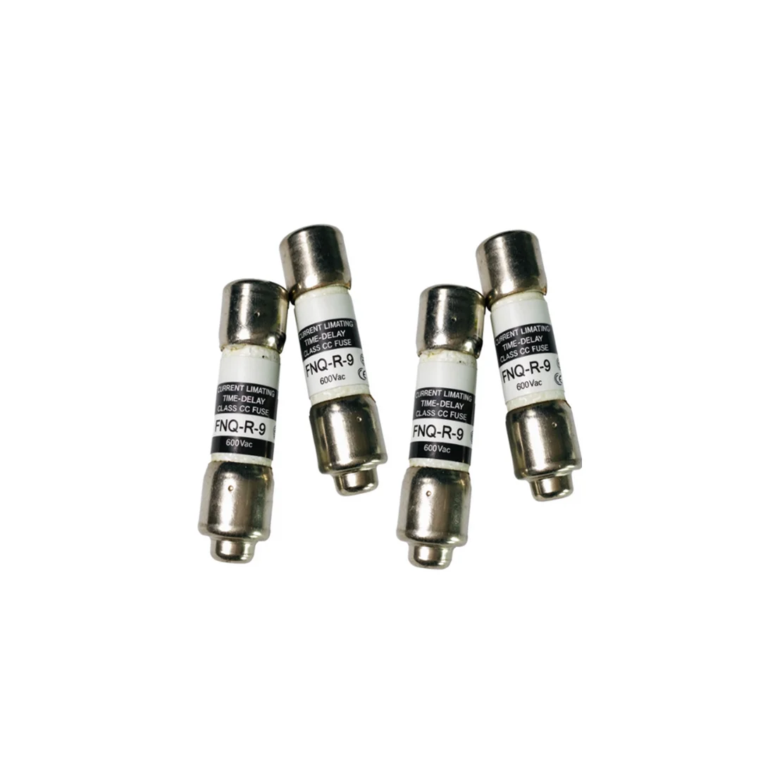 2PCS FNQ-R-30 FNQ-R-25 FNQ-R-20 FNQ-R-15 FNQ-R-12 FNQ-R-10 FNQ-R-9 FNQ-R-8 Time Delay Cylindrical Fuse 600VAC Class CC Original