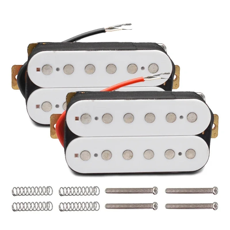 

Humbucker 6 String Electric Guitar Pickup Double Coil Humbucker Electric Guitar Pickup Bridge or Neck Pickup White