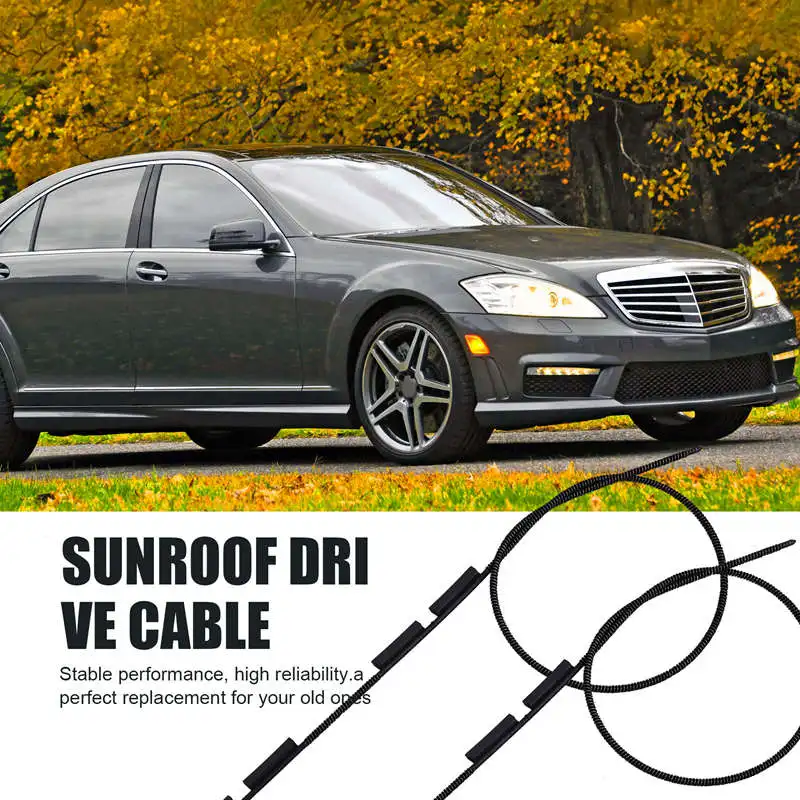

Pair Sunroof Drive Cable For Mercedes Benz S-Class W221 A2217800789 A2217800889 Car Accessories