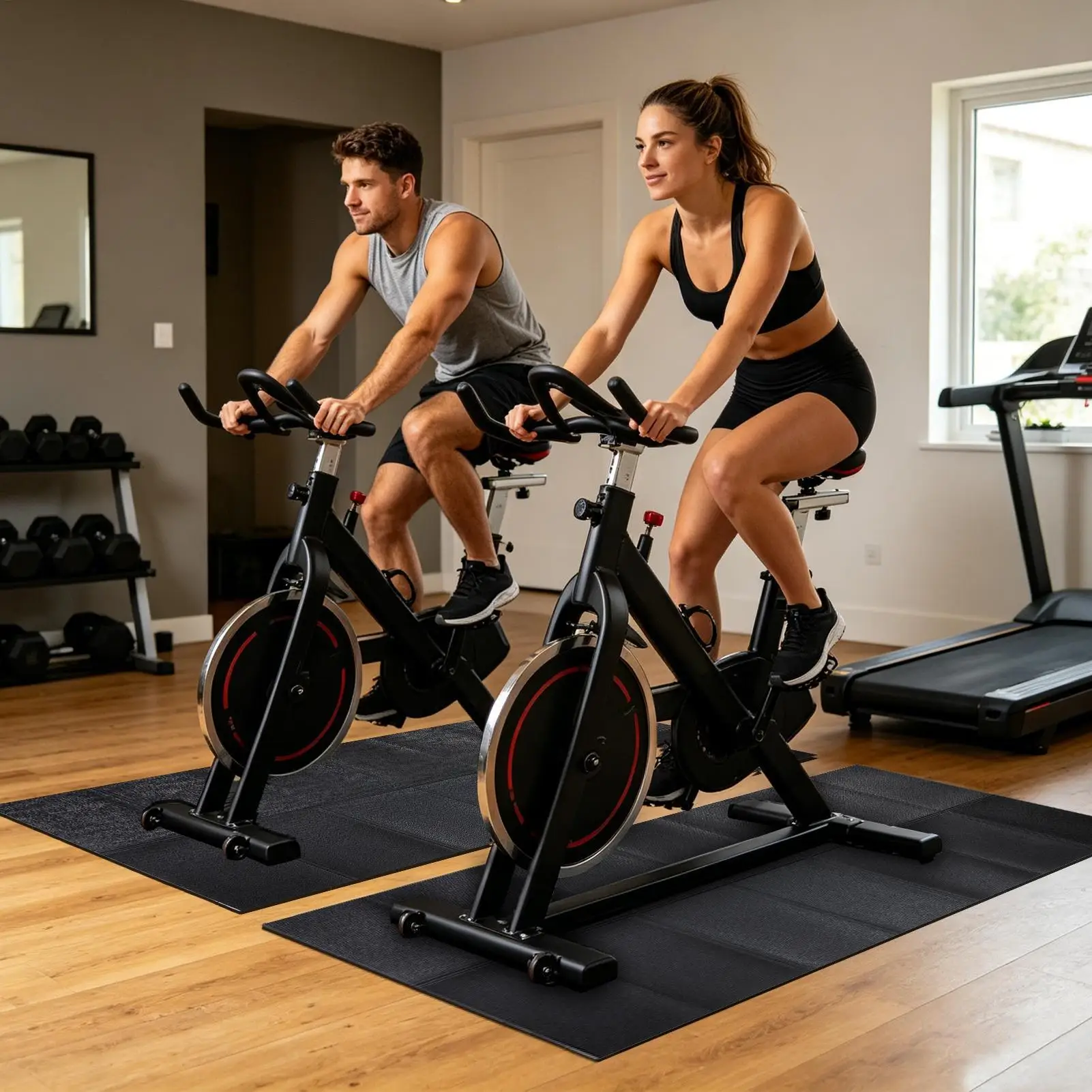 Under Treadmill Mat Heavy Duty - огляд і ціна Treadmill Home Gym