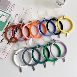 1pc Bracelet Lanyard for iPhone Samsung Huawei Xiaomi Mobile Phone Case Anti-Lost Silicone Wrist Strap Car Keychain