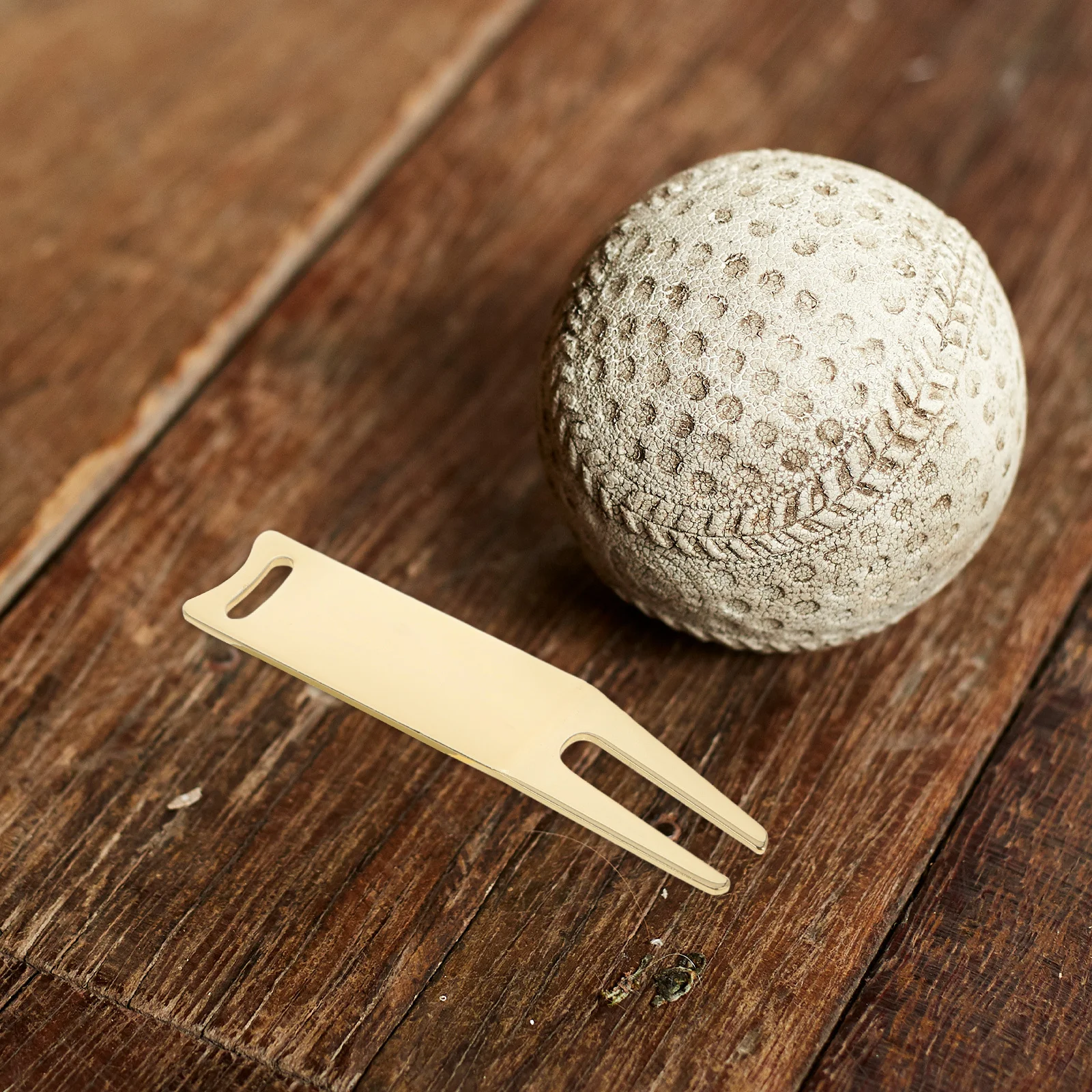 Outil de réparation de Divot de Golf en métal, fourchette pour l'entretien du Golf, outil de réparation de marque de balle, outils Divot fourchettes en métal 2 pièces