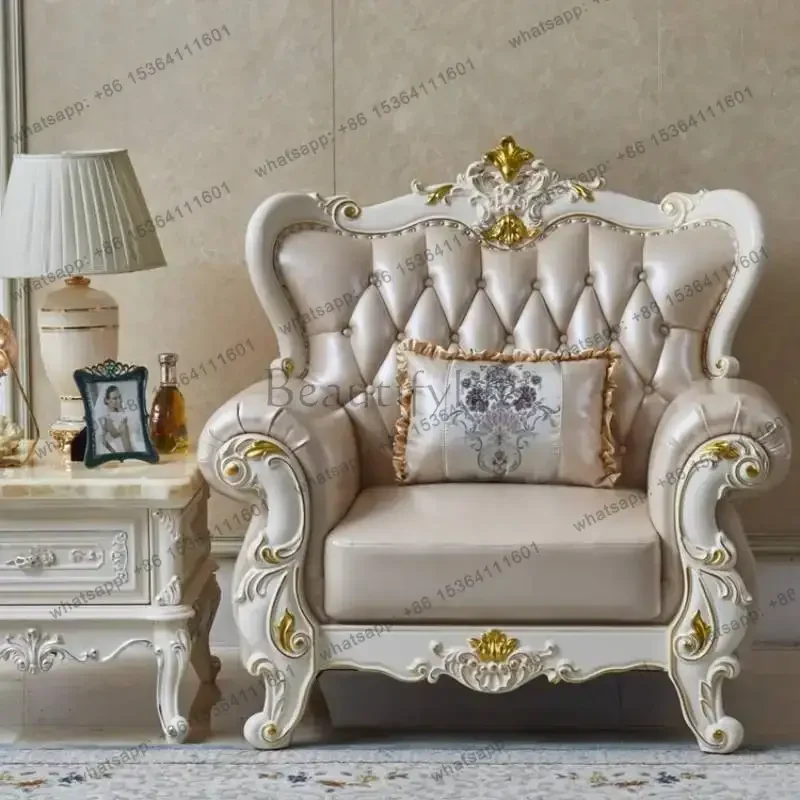 LJY Beige Puff Living Room Sofas Designer Vintage Two Person Single Living Room Sofas Floor Modern Divano Moderno Furniture Home