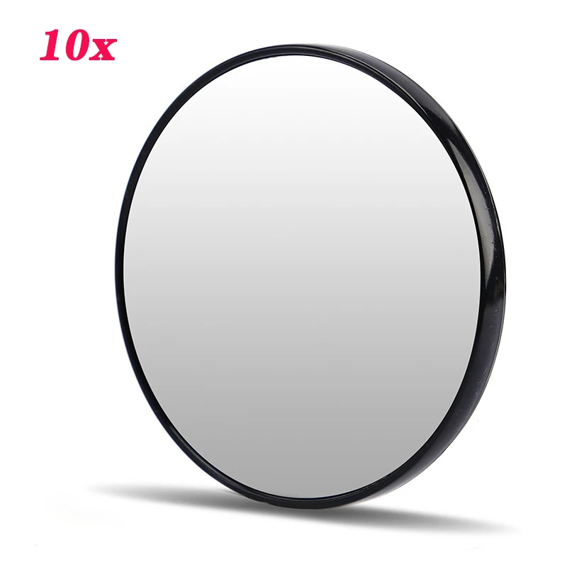 5X/10X/15X Magnifying Mirror Suction Cup Mini Compact Makeup Mirror Hand Travel Small Pocket Round Vanity Mirrors Make Up Tools