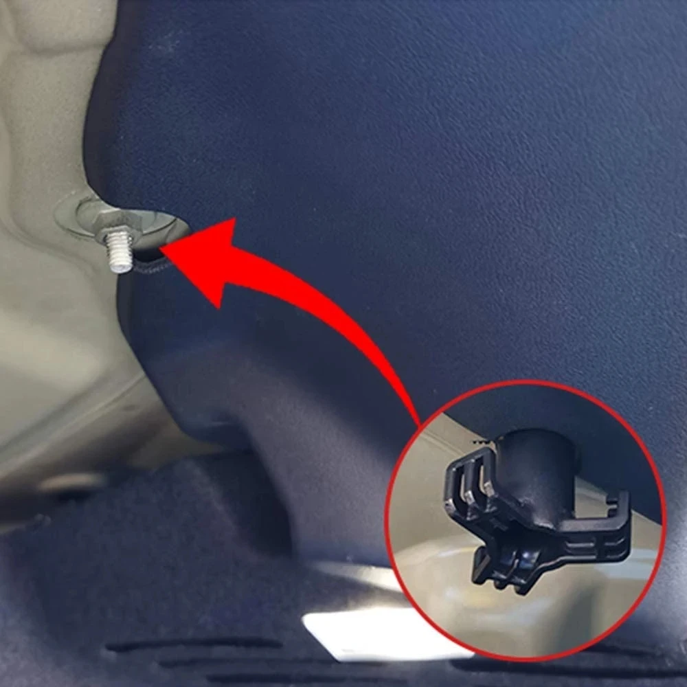 USVOTOV per Tesla Model 3 Highland 2025 2024 gancio per bagagliaio porta borsa per la spesa ciondolo per auto organizzatore per bagagli accessori