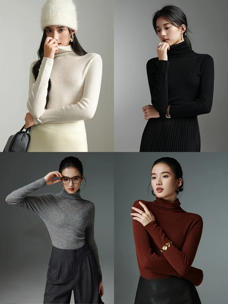 

Kiki High Ne шерстяной свитер 00% шерсть Angora Red Base irt Новогодний наряд Весна Осень Commute Sle Slim Fit Long Sve