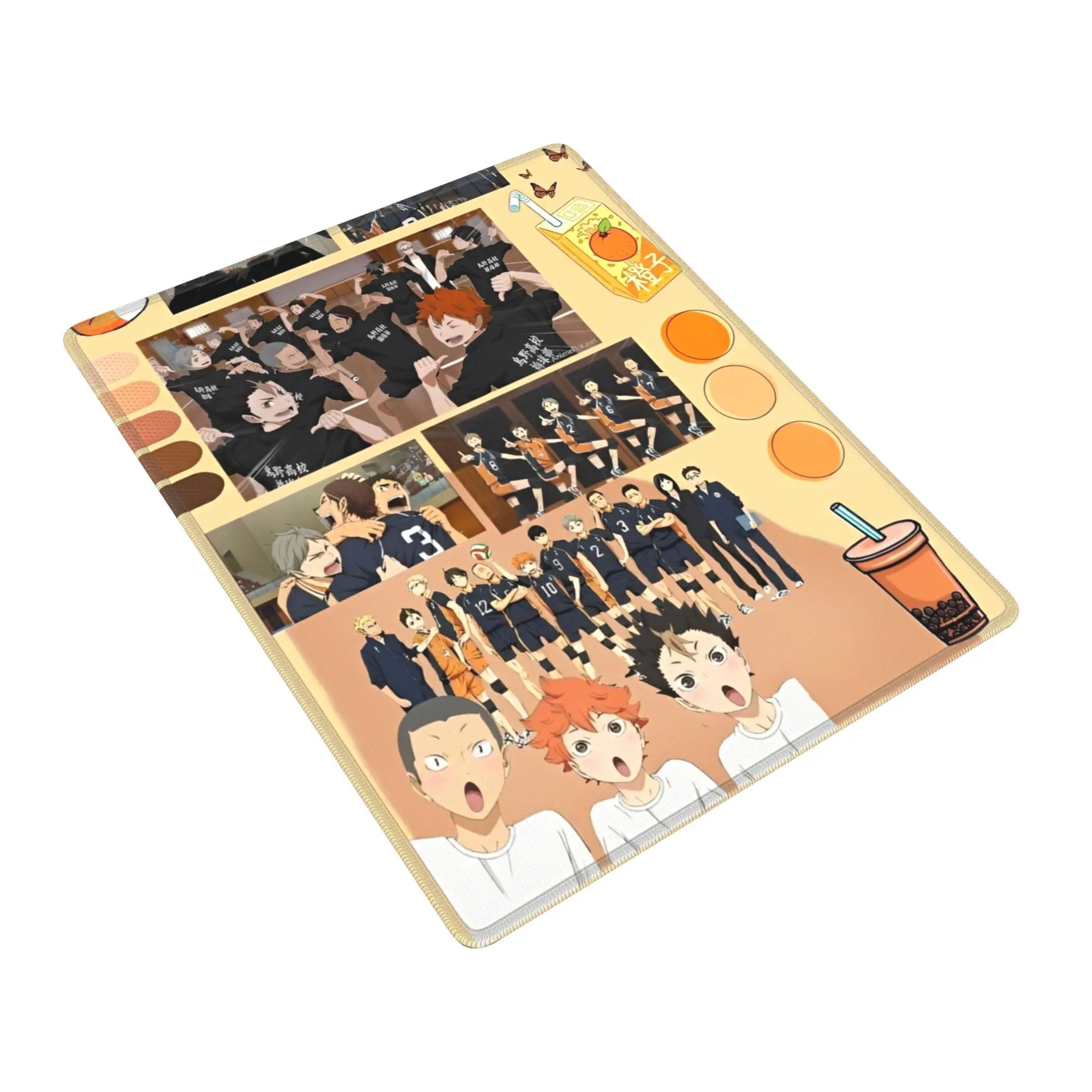 

Anime Boy Volleyball Haikyuu Keyboard Mouse Mat Mousepad Gaming Fabric Gamers Mouse pad