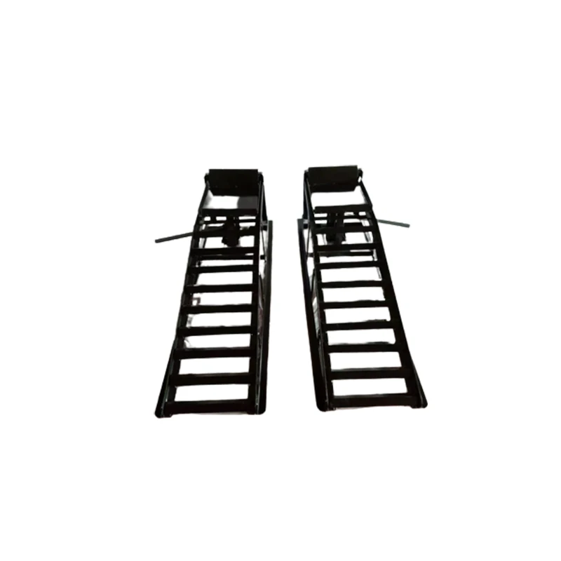 2 Pack 5T 11000lbs Hydraulic Car Ramps, Heavy Duty Hydraulic Vehicle Assemble Easily,Automotive Hydraulic Ramps For Oil Changes