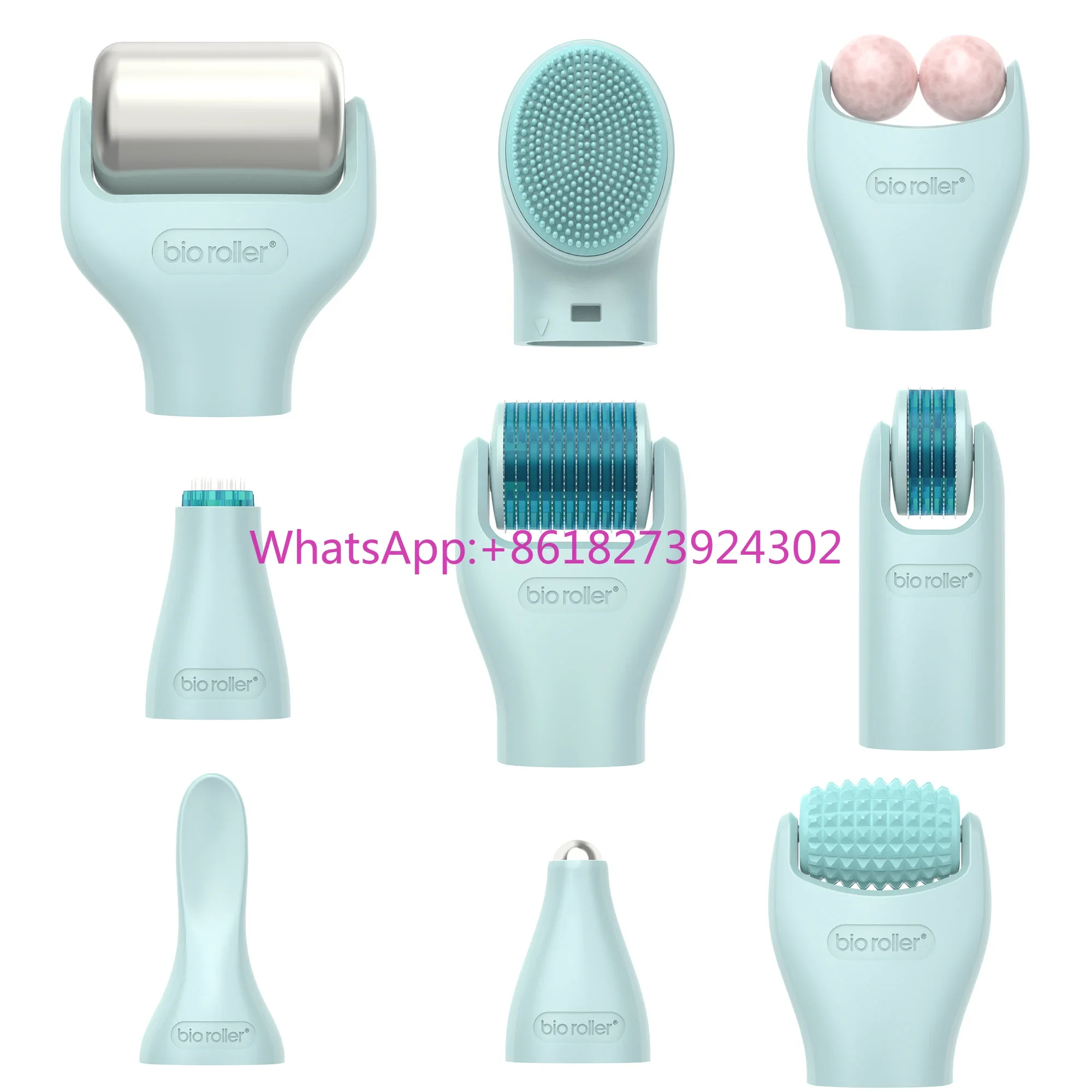 

New Design 10-in-1 MTS Bio Roller Kit Micro Needles Face Body Lips Microneedling Meso Therapy Anti-Wrinkle Beauty Care Skin Care