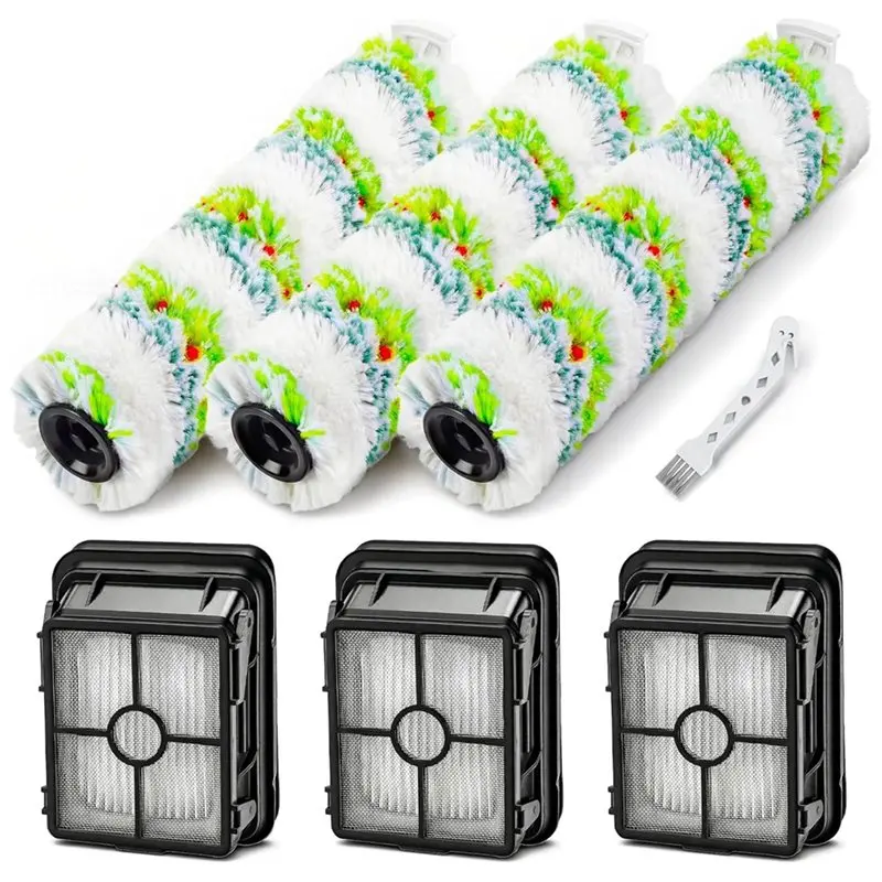 [nuovo-a38f】-per-bissell-crosswave-max-2554-2554a-2590-2593-accessori-per-aspirapolvere-rulli-e-filtri-di-ricambio-per-superfici-multiple