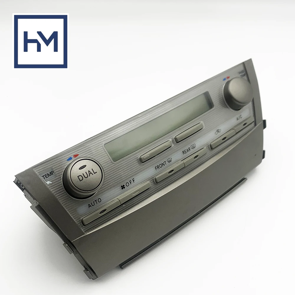 OE: 55900-06241 55900-06330 5590006241 5590006330 لوحة تحكم مفتاح تعديل التيار المتردد التلقائي لتويوتا كامري v40 10-11 الهجين