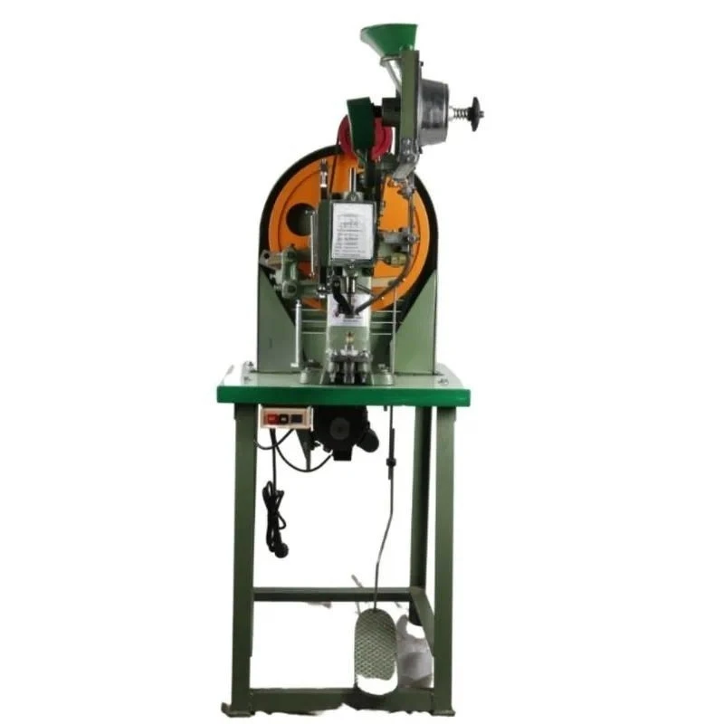 for Factory Direct Sales New Electric Semi-Automatic Curtain Eyelet Machine Clothes Snap Machine Small Rivet Machine