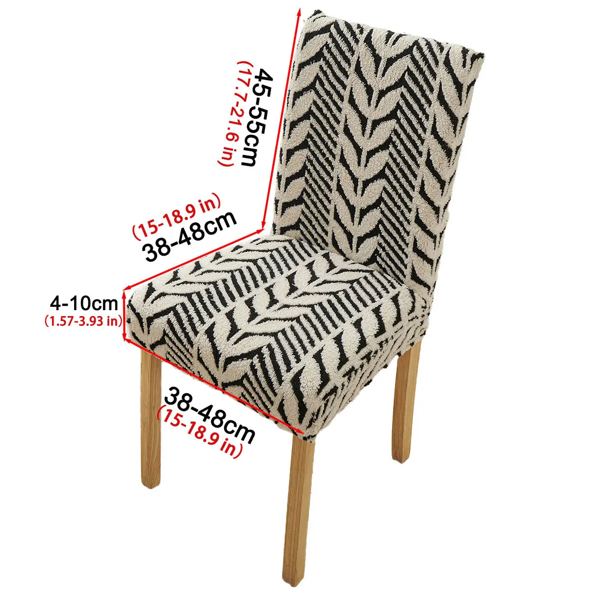 High Elastic Plush Sofa Cover Soft and Warn Furniture Protector 1Piece