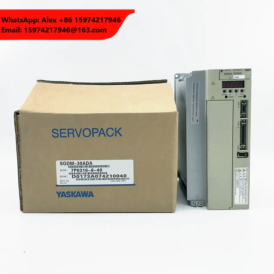 Yaskawa Servo Drive Servopack SGDM-30ADA Sgdh-15de-oy F7c Sgdv 7r6a01a002000 Yaskawa Servo Driver Yaskawa Jgsm Series