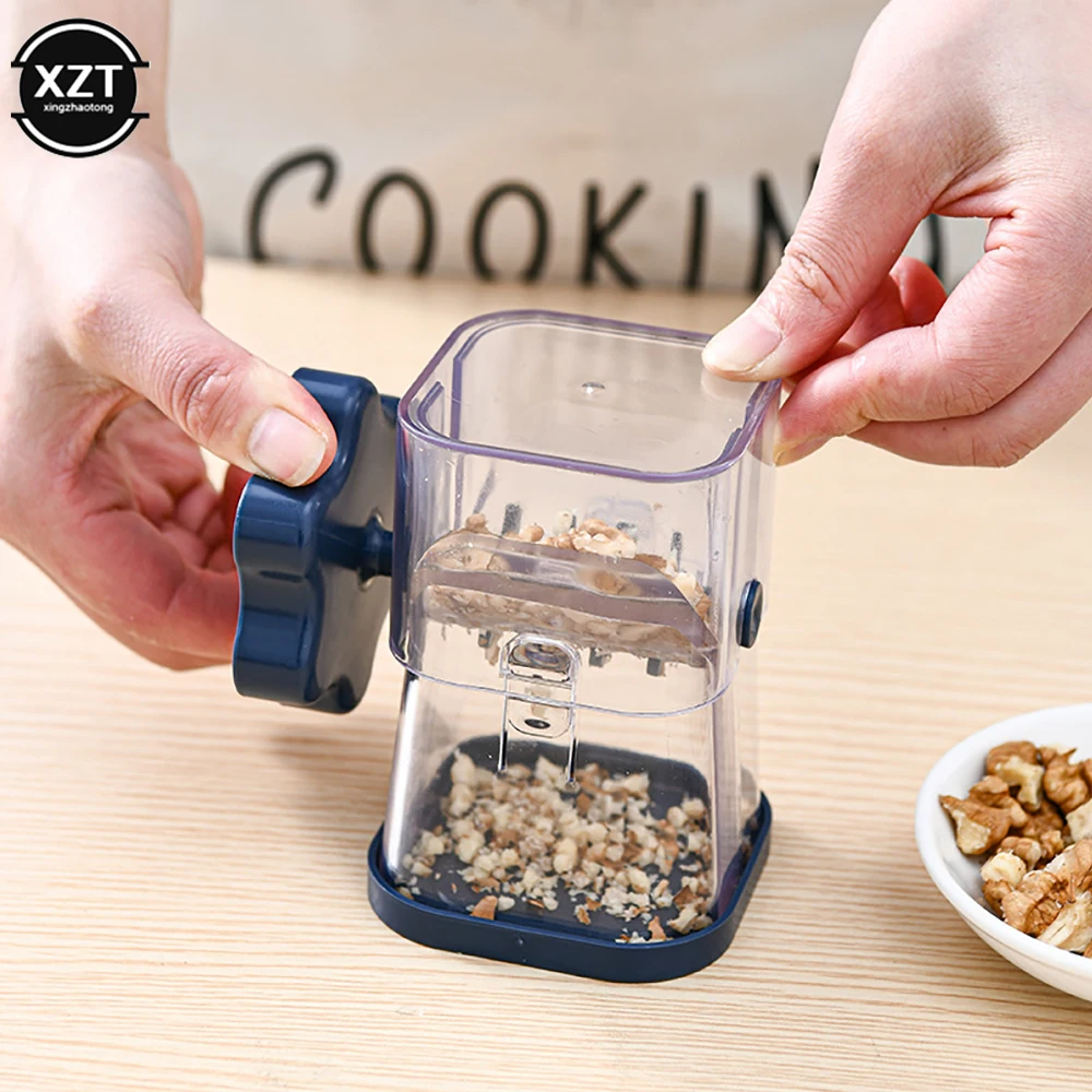 Nut Crusher Manual Peanut Paste Masher Portable Dried Fruit Crusher Grinder Hand Walnut Chocolate Chopper Kitchen Accessories