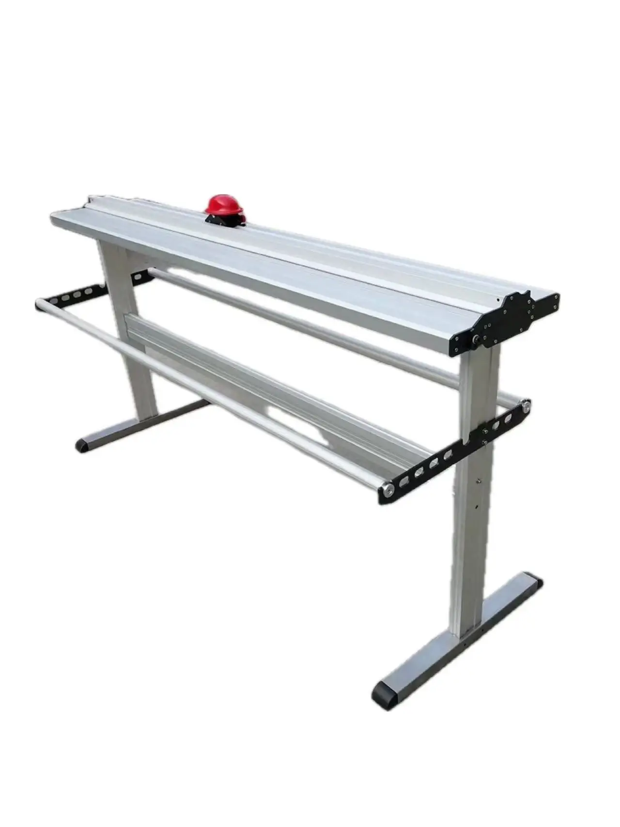 Professional 1500mm C-Type Manual Cutting Machine with Anti-Cut Platform & Support Stand for KT Board PVC Processing