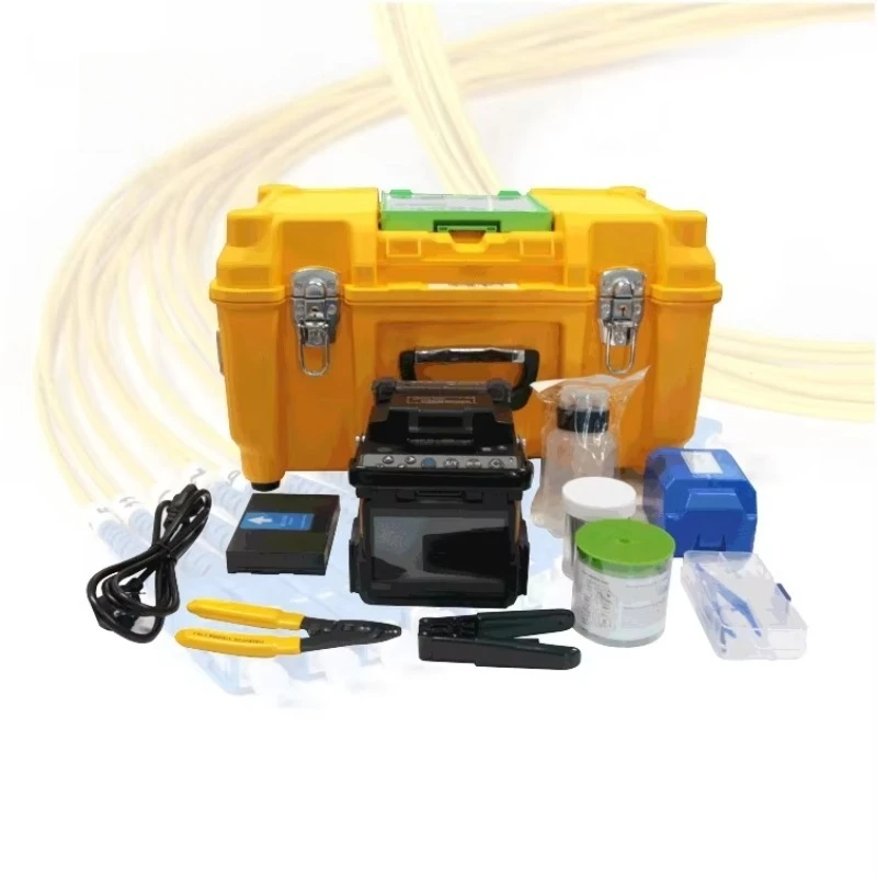 

KL-550 Network Tool Kit Ftth Fiber Optic Fusion Splicing Tool Kit With Fiber Stripper Fiber Cleaver Fusion Splicer