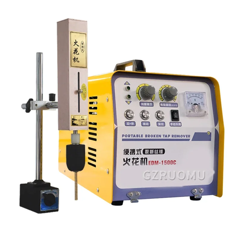 Portable Breaking Tap Screw Drill Tap High Frequency Electrical Pulse EDM Wire Taking Machine Broken Tap Screw Take-Out Machine