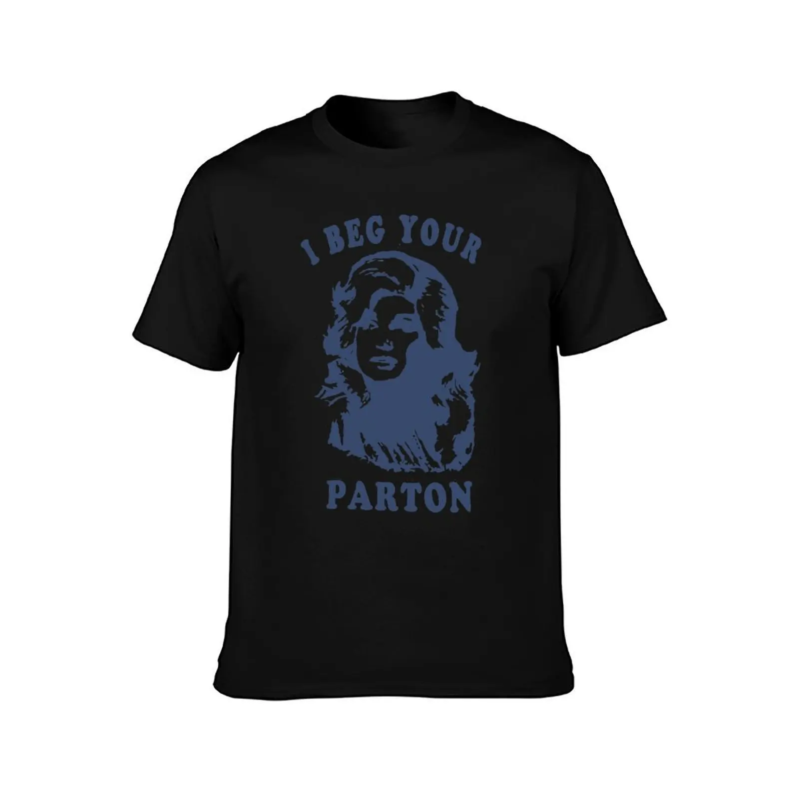 I Beg Your Parton-Retro T-Shirt, Summer Casual Cotton Tee, Oversized Streetwear Tops, Vintage Graphic Print, Unisex Men Women