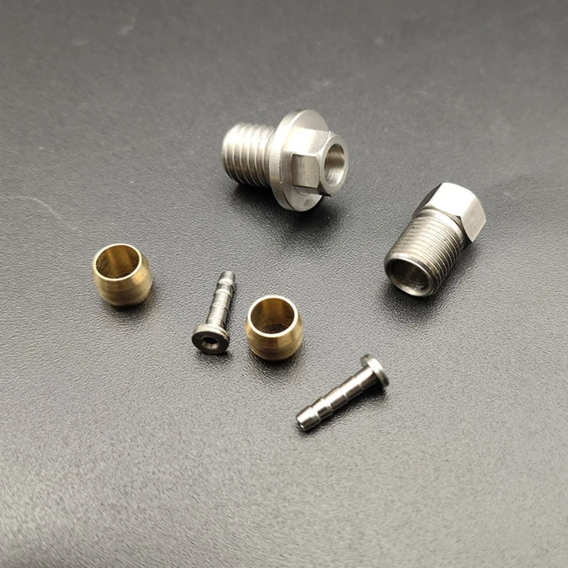 Improved Brake Hose Assembly For Drop Bar Cycles With Exact 5.0x2.0mm Measurements