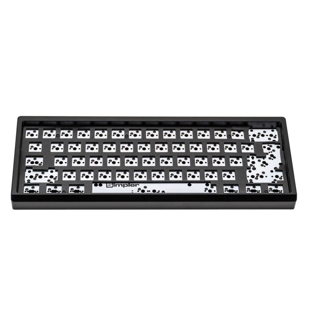 Simpler60 Customized Keyboard Kit RGB Hot Swap Aluminum VIAL Ergonomic Mechanical Keyboard Kit PC Game Office Accessories Gift