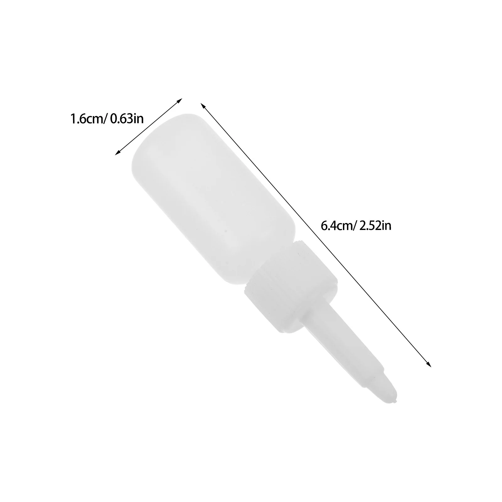 50 قطعة زجاجات تخزين صبغ الوشم البلاستيك الشفاف زجاجات الحبر الفارغة القابلة لإعادة الملء المحمولة ضغط الحاويات للوشم