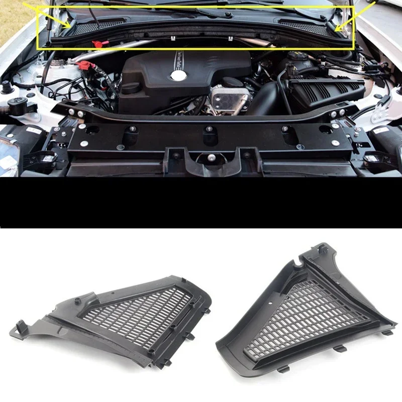 

Engine Compartment Cabin Filter Cowl Cover for BMW X3 F25 X4 F26 2011-2017