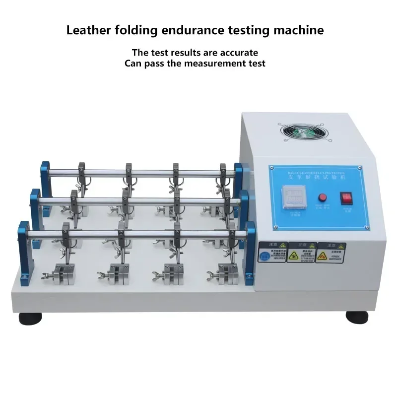 

Leather Bending Resistance Testing Machines Leather Fabric Bending Resistance Tester 6 Groups Leather Folding Test Machine