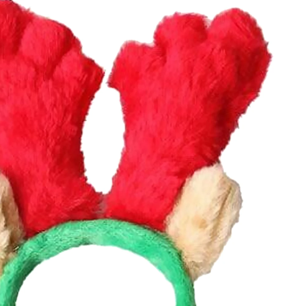 

Christmas Dog Antlers Hair Pet Hoops Headwear for Puppy Headdress Party Favors Cute Christmas Pet Accessories
