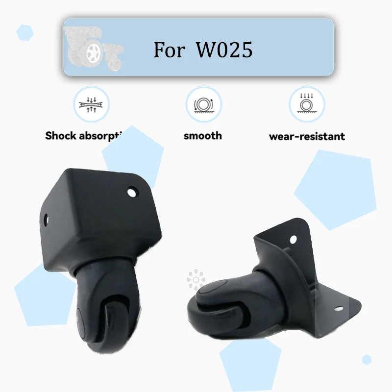 

For W025 Professional Luggage Wheel Repair Kit - Durable 360° Swivel Wheels + Tool Installation