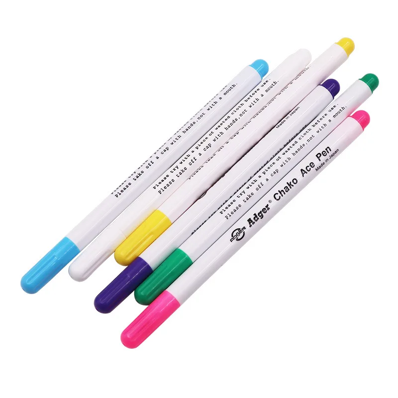 3Pcs/Lot 15.5cm Soluble Cross Stitch Chalk Patchwork Needlework Water Erasable Pens Fabric Markers Tool DIY Sewing Accessories