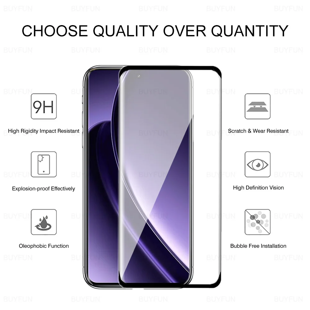 Curved Screen Protector For Realme GT Neo6 5G Glass Film For Realme GT Neo 6 2024 6.78inch Safety Full Cover Tempered Glass Film