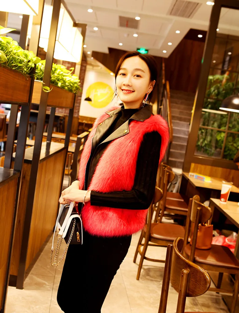 Mother and Daughter Clothing Winter Clothing 2022 New Parent-child Clothing Parent-child Fashion Imitation Fur Jacket Korean Ver