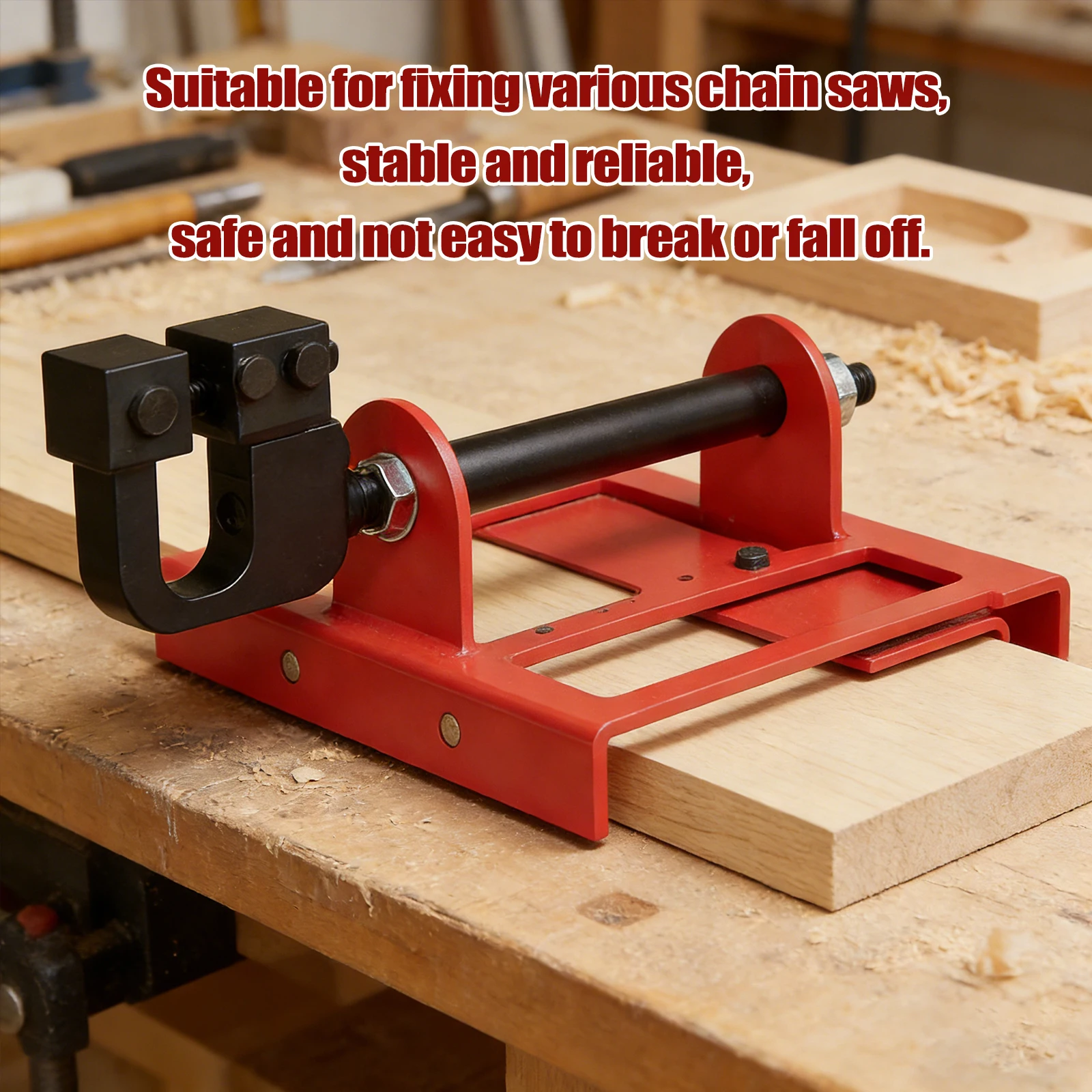 Vertical Portable Chainsaw Wood Cutting Tool Adjustable 2-6 Inch Width Vertical Lumber Cutting Guide for Woodworkers