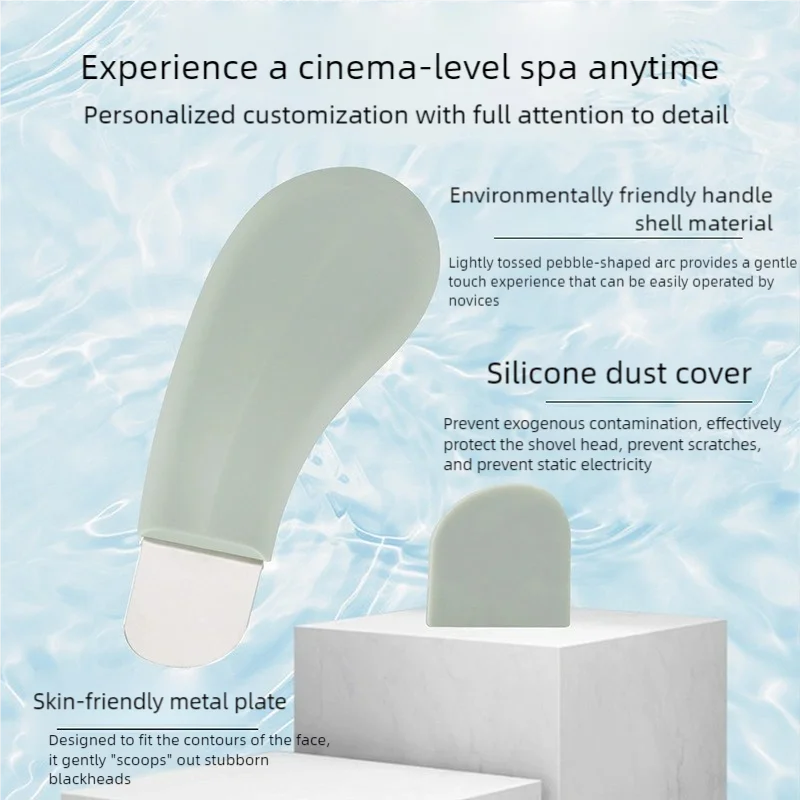 Mee-eters Whiteheads Remover Schop Siliconen Hoed Verwijderen Acne Gezicht Porie Schoonmaken Ergonomische Draagbare Mee-eters Remover Tool