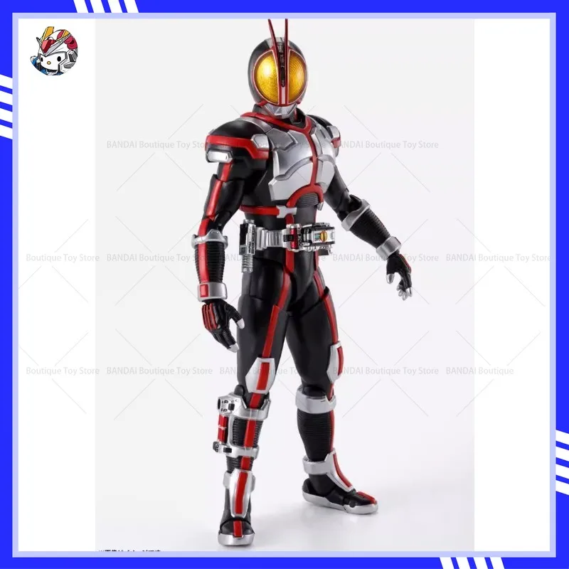 

In Stock Bandai SHF Real Bone Sculpture Kamen Rider 555 FAIZ Qiaoye Basic form Movable Action doll collection gifts