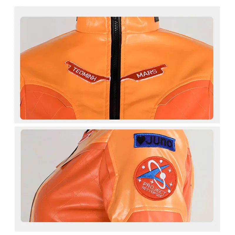 لعبة Overwatch 2 أزياء تنكرية بدلة شعر مستعار مجموعة كاملة دعم ملابس البطل ملابس كرنفال الهالوين جونو تيو مينه للنساء والفتيات سم؛ 5 #6