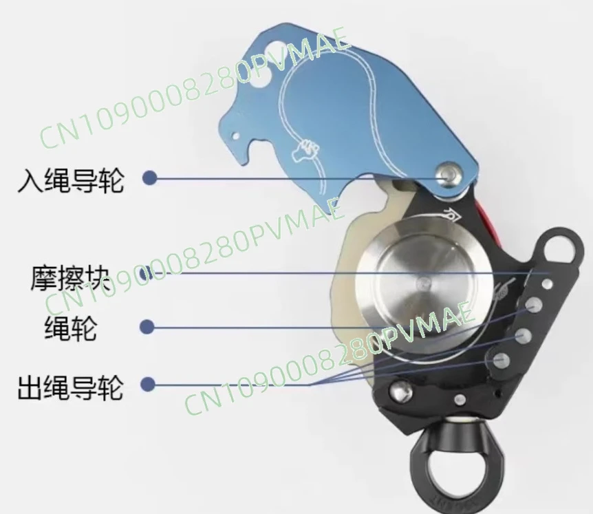 Electric lift retarder, elevator fire version, aerial work universal joint