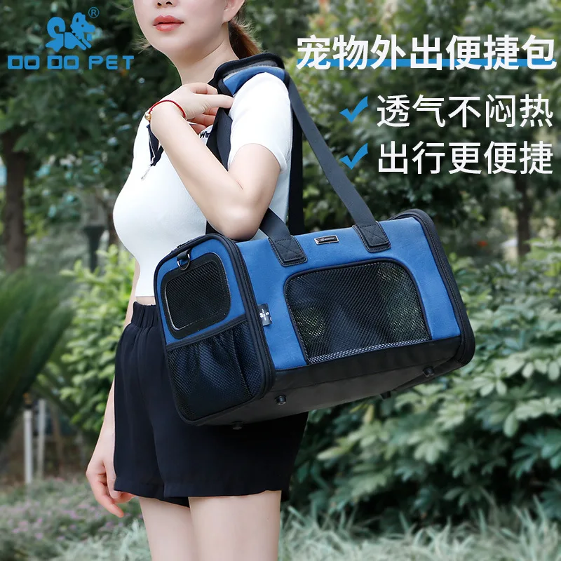 DODOPET Large Cat Bag Pet Portable Go Out Bag Dog Hand Bag Backpack Cat Handbag Suitcase Pet Carrier  Dog Carrier