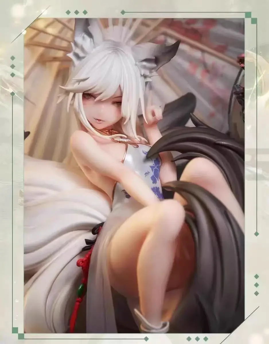 

Подлинная оригинальная картина AniMester Fox Mo Li, аниме-фигурка, ПВХ, 25 см, 1/7 куклы Satuette, орнамент, фигурка, модель, коллекция игрушек в подарок