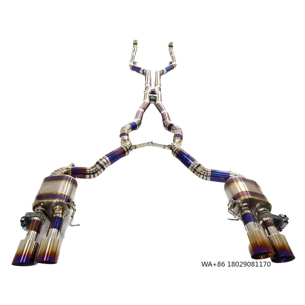 

Высокопроизводительный титановый фитинг выхлопной системы Valvetronic Catback для моделей M6 F06 F12 F13