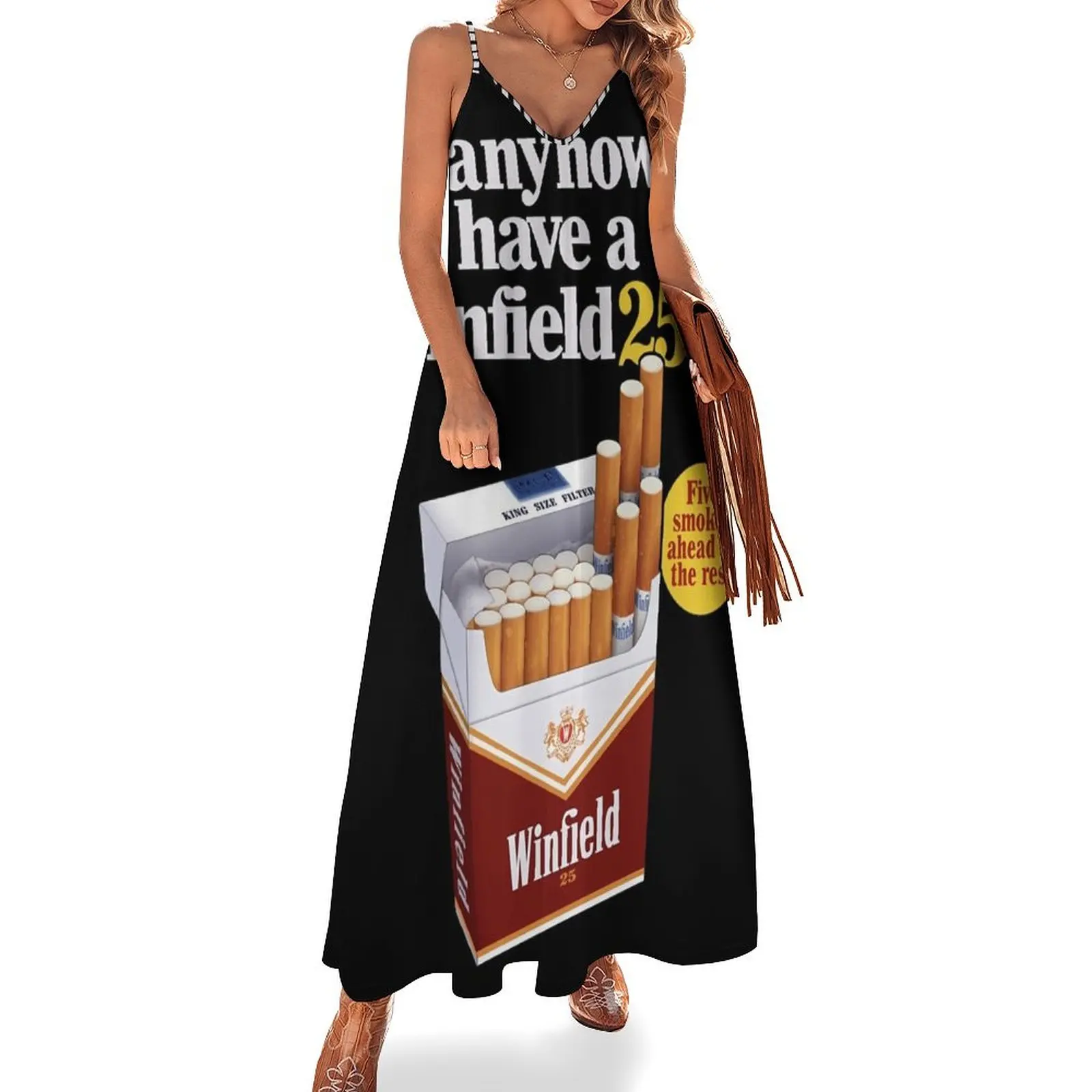 

Anyhow Have A Winfield 25S Sleeveless Dress women long dresses Women's skirt elegant women's sets Female clothing Dress