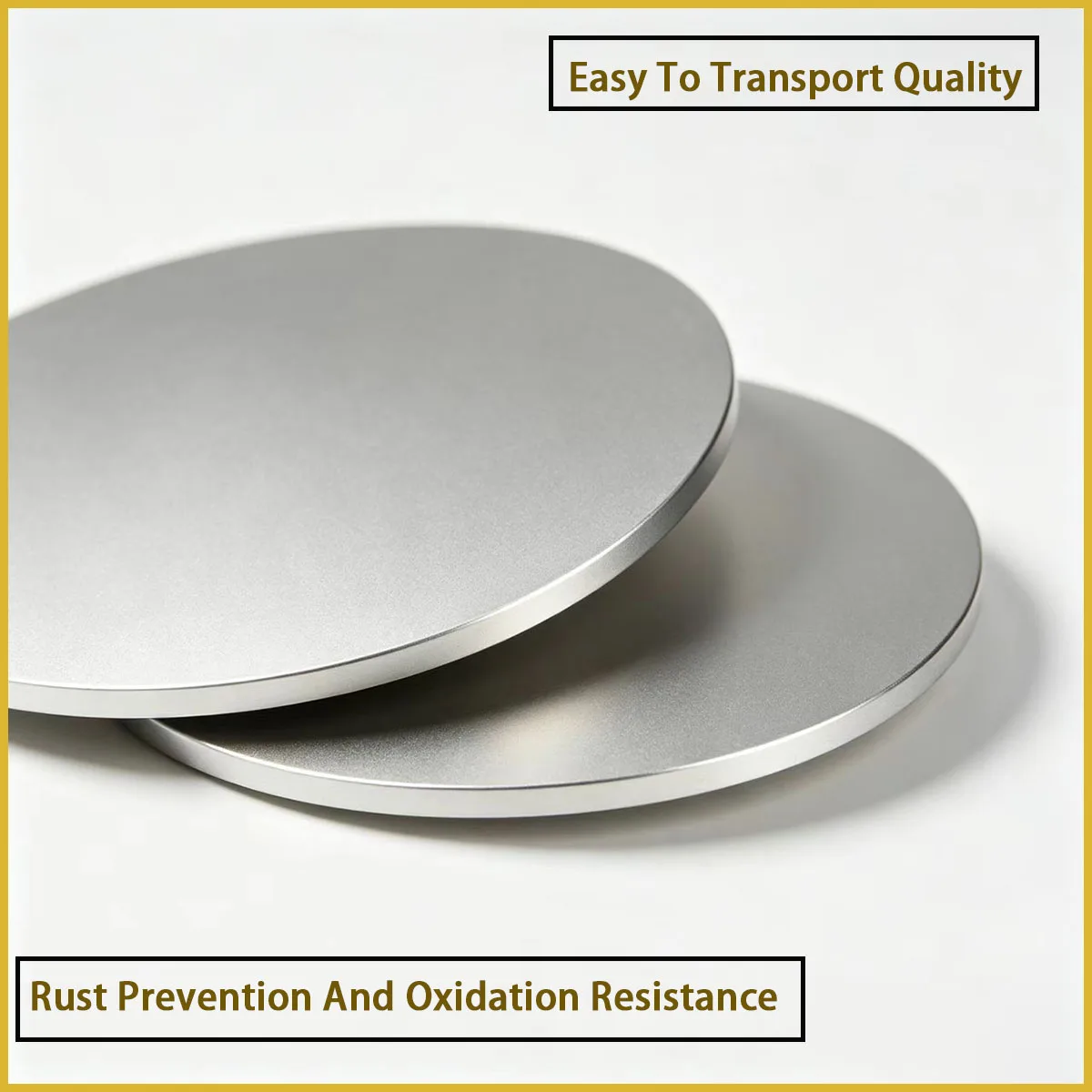 Aluminum Alloy Circular Plate with a Diameter of 50-300mm Is Used for Decorative Panels, equipment Chassis, Etc