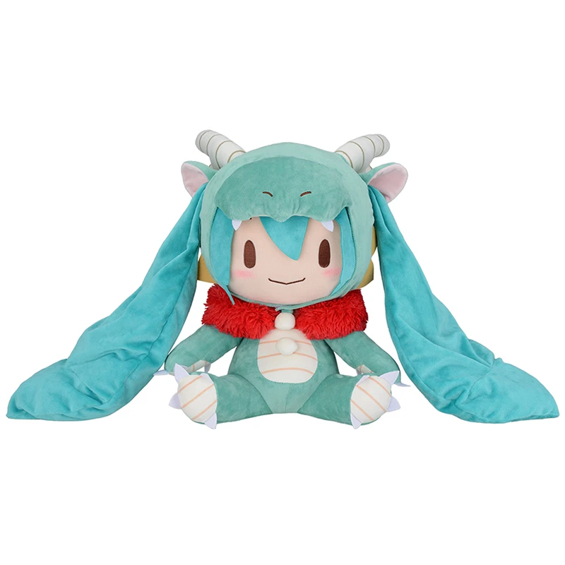 SEGA Original VOCALOID Hatsune Miku FuFu peluche 40cm Yuki Miku 2024FuwaPetit LL Kawaii Anime Collection peluche bambola giocattoli regali