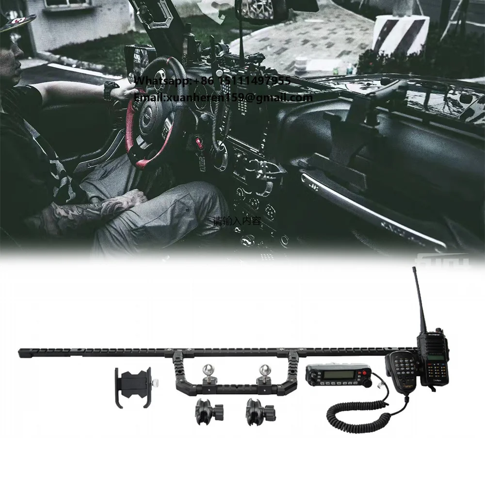 

Fury 2007-2017 CNC Process Aluminum Alloy CENTRAL CONTROL GUIDE RAIL for Jeep wrangler JK